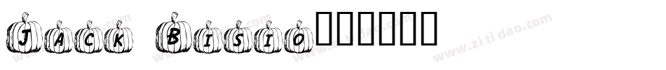 Jack Bisio字体转换